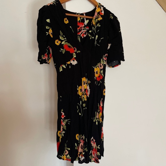 Free People Neon Garden Mini Dress - Picture 6 of 9